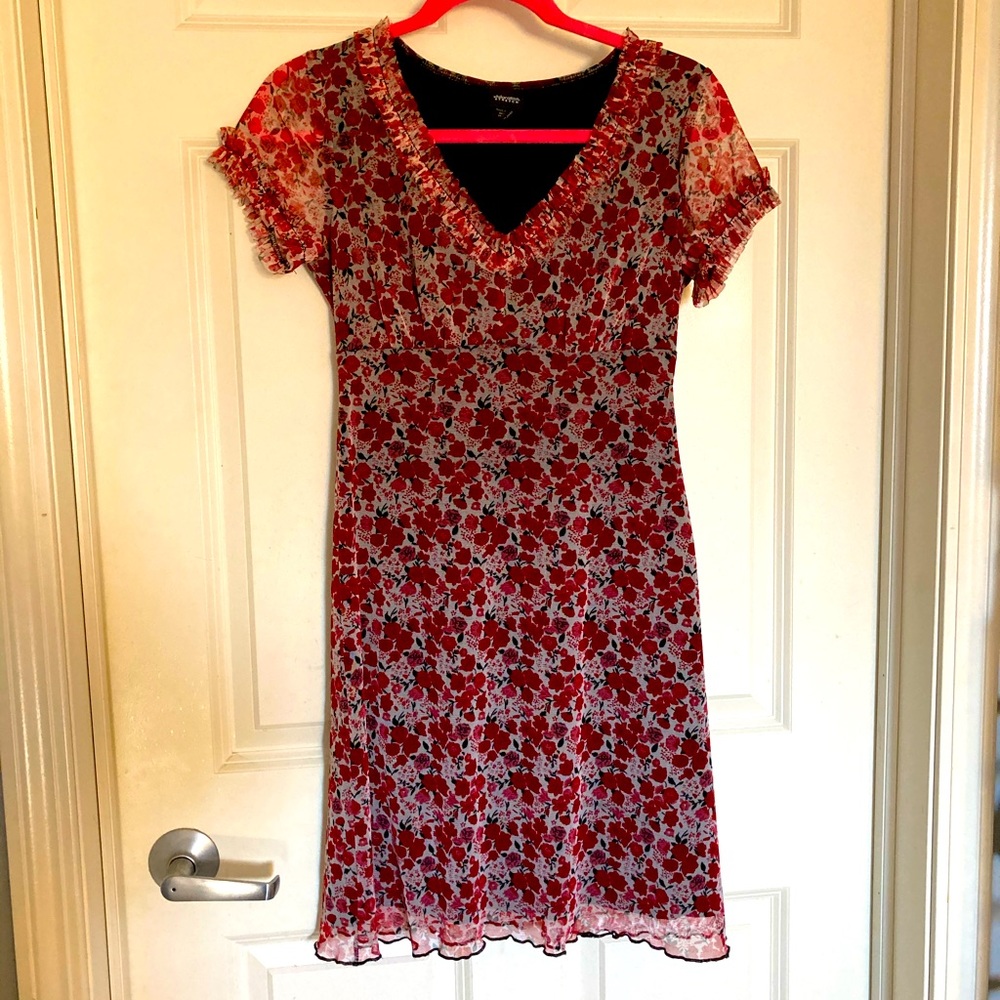 Xhileration Floral Dress Size S